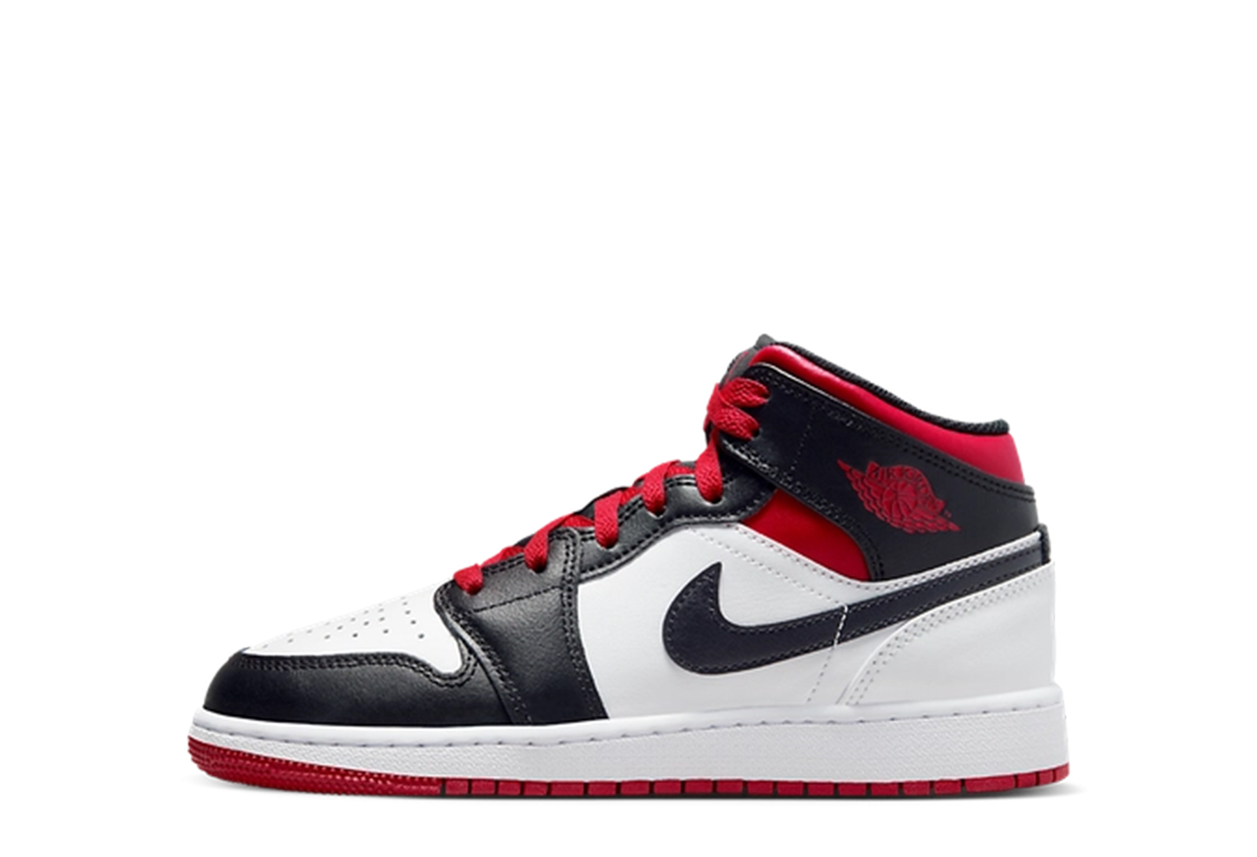 Air Jordan 1 Mid GS 'Gym Red Black Toe' (2023) | Air Jordan | KLEKT