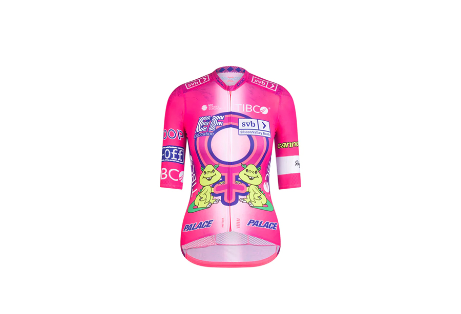 Palace Rapha EF Education First Women's Pro Team Training Jersey Pink (SS22) PINK sneaker – authenticated on KLEKT