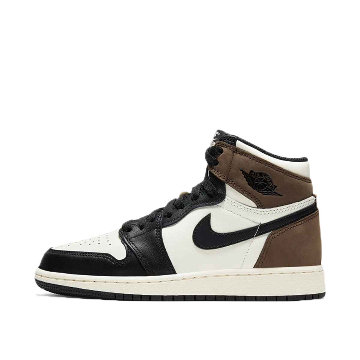 Air Jordan 1 Retro High Dark Mocha (GS) (2020) SAIL/DARK MOCHA/BLACK/BLACK sneaker – authenticated on KLEKT