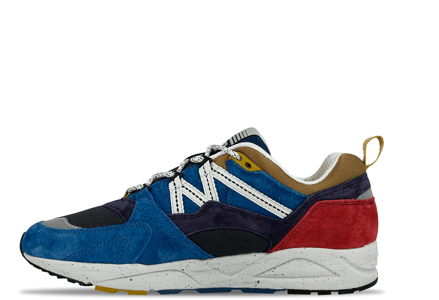 Karhu Fusion 2.0 Poseidon blue/red/gold sneaker – authenticated on KLEKT