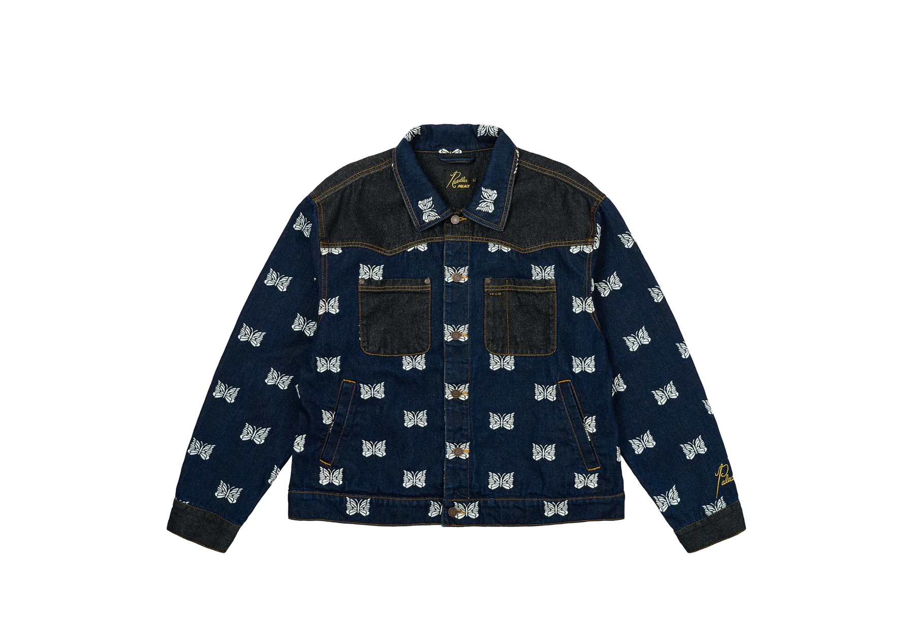 Palace x Needles Western Denim Jacket 'Indigo' (FW24) INDIGO sneaker – authenticated on KLEKT