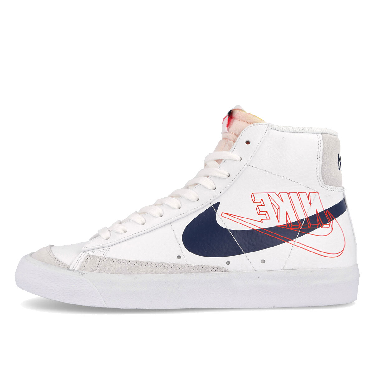 Nike Blazer Mid 77 Reverse Logo (2020) white/sail/summit white/midnight navy sneaker – authenticated on KLEKT