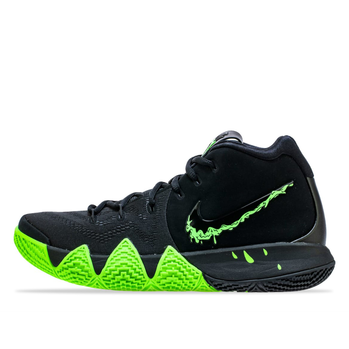 Nike Kyrie 4 'Halloween' (2018) BLACK/RAGE GREEN sneaker – authenticated on KLEKT