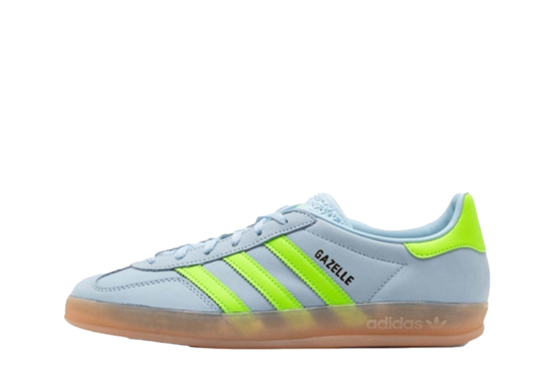Adidas Gazelle Indoor WMNS 'Clear Sky Solar Green' (2024) BLUE/GREEN sneaker – authenticated on KLEKT