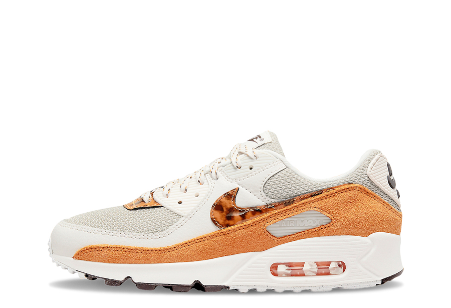 Nike Air Max 90 WMNS 'Tortoiseshell' white/orange sneaker – authenticated on KLEKT