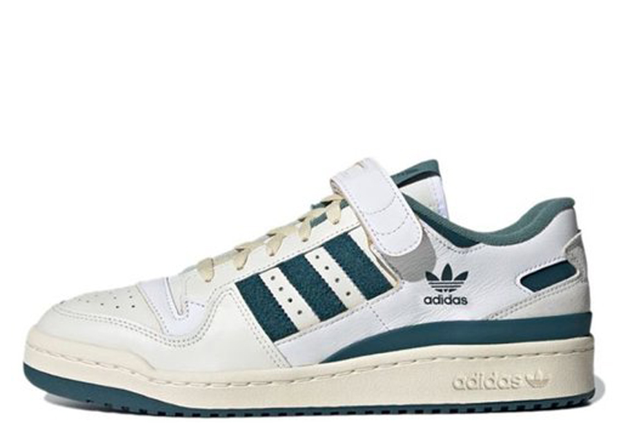 Adidas Forum 84 Low Off 'Noble Green' (2022) Off White / Wild Teal / Cream White sneaker – authenticated on KLEKT