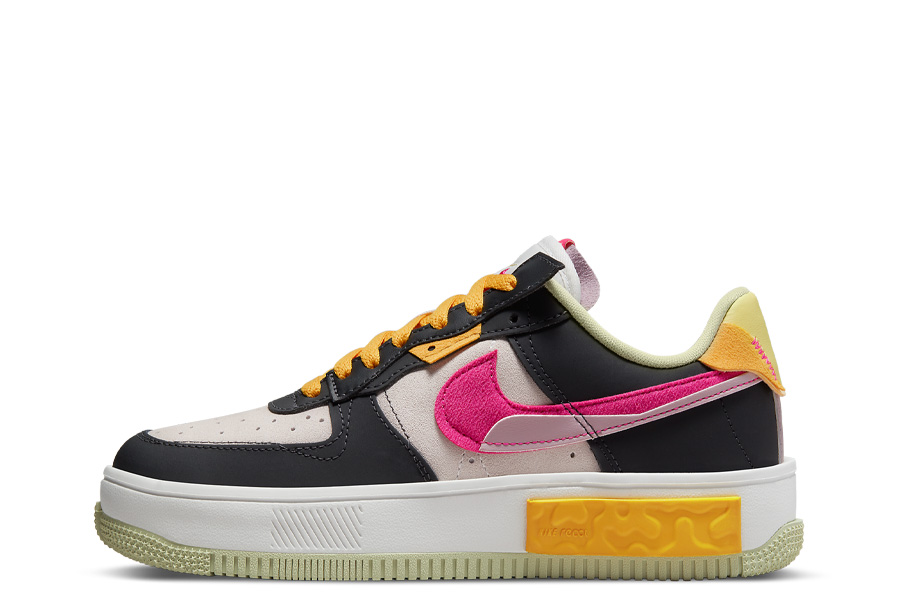 Nike Air Force 1 Fontanka Pink Prime prime pink/white/black/pale green/amber sneaker – authenticated on KLEKT