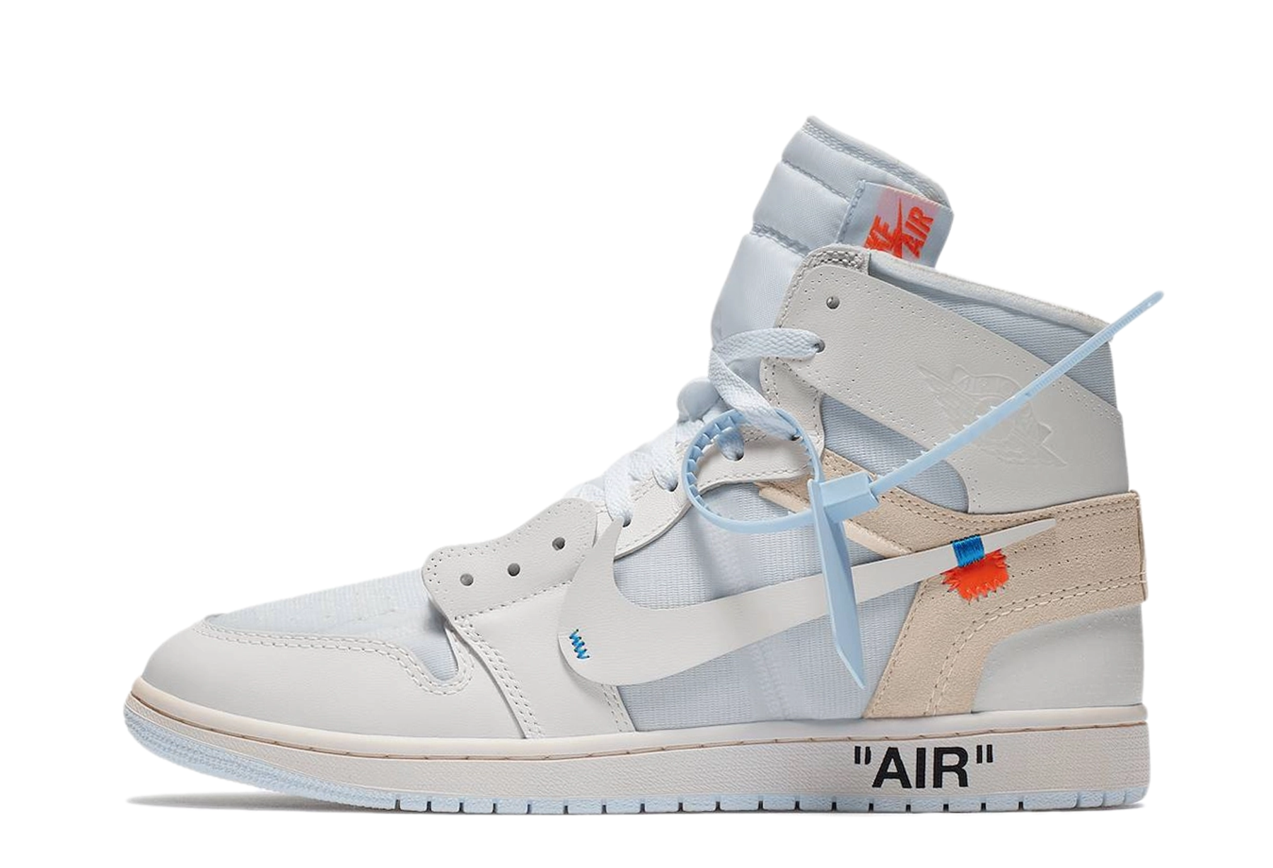 Air Jordan x Virgil Abloh Archive 1 High OG 'Alaska' (2026) WHITE sneaker – authenticated on KLEKT