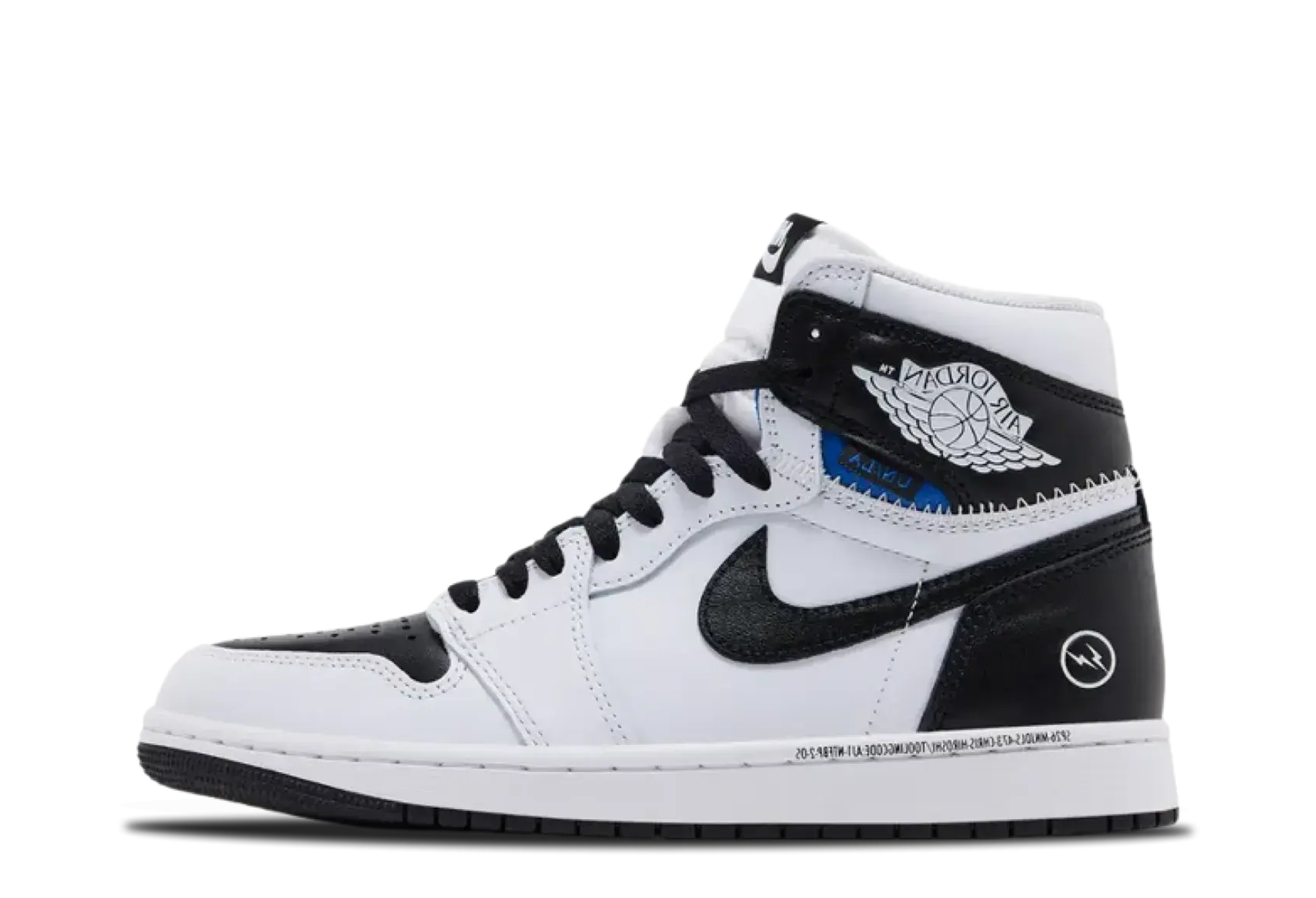 Air Jordan x Union LA x Fragment Design 1 High OG 'Black & White' (2026) BLACK/WHITE sneaker – authenticated on KLEKT