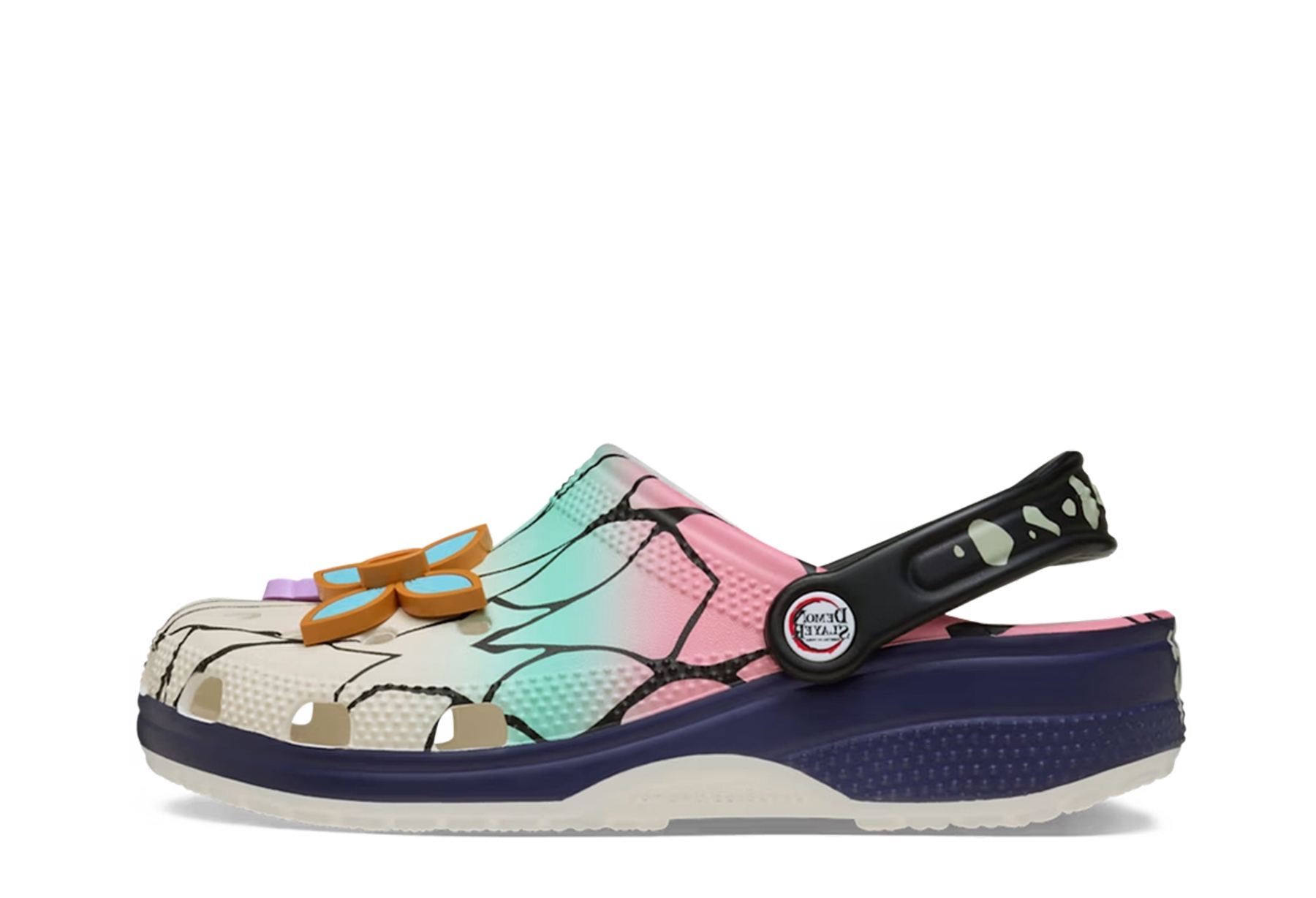Crocs Classic Clog 'Shinobu'- Demon Slayer Pack (2025) GREEN/PURPLE sneaker – authenticated on KLEKT