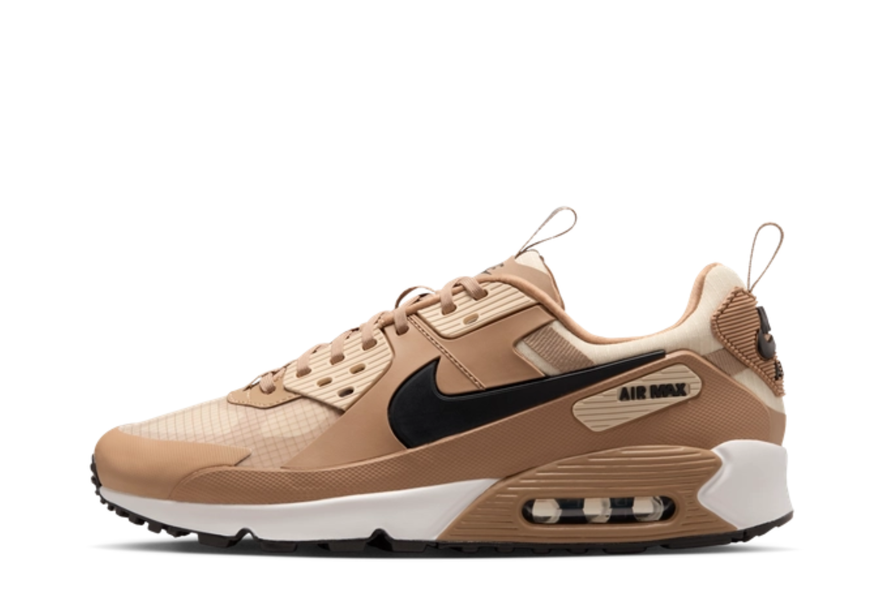 Nike Air Max 90 (2026) Parachute Beige/Black/Summit White/Light Khaki sneaker – authenticated on KLEKT