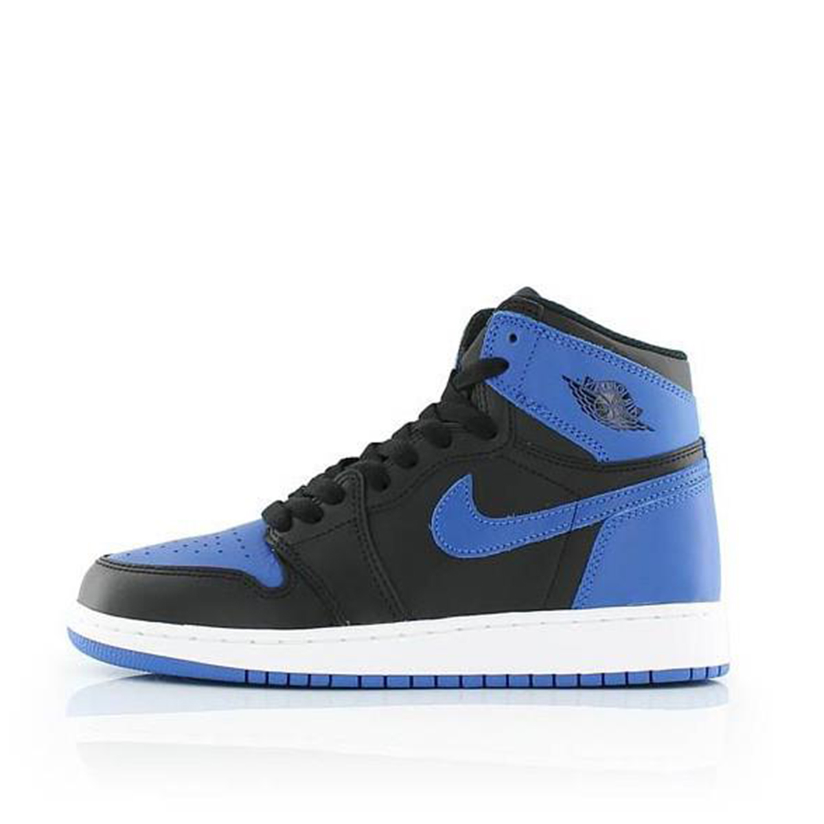 Air Jordan 1 Retro Royal 2017 (GS) BLACK/ROYAL WHITE sneaker – authenticated on KLEKT