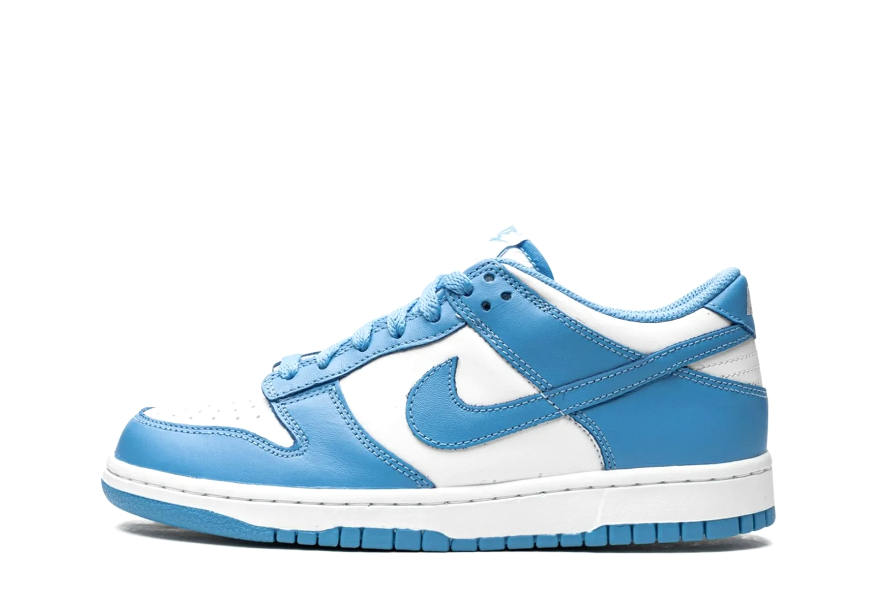 Nike Dunk Low 'University Blue' (2021) WHITE/UNIVERSITY BLUE/WHITE sneaker – authenticated on KLEKT