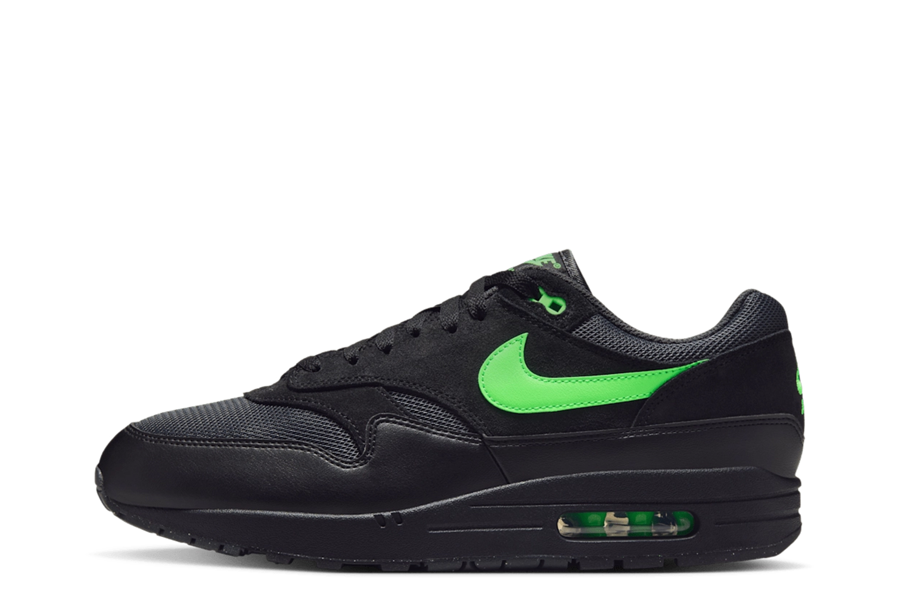 Nike Air Max 1 'Electric Green' (2025) Black/Electric Green sneaker – authenticated on KLEKT