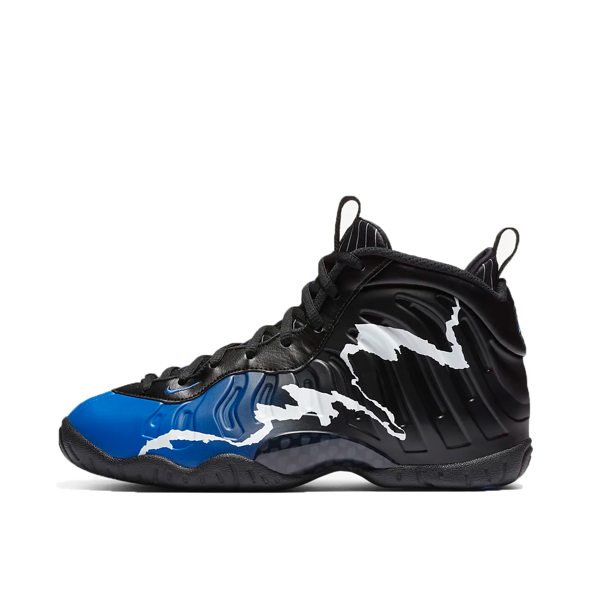Nike Air Foamposite One 96 All-Star (GS) (2020) BLACK/GAME ROYAL/WHITE/AURORA GREEN sneaker – authenticated on KLEKT