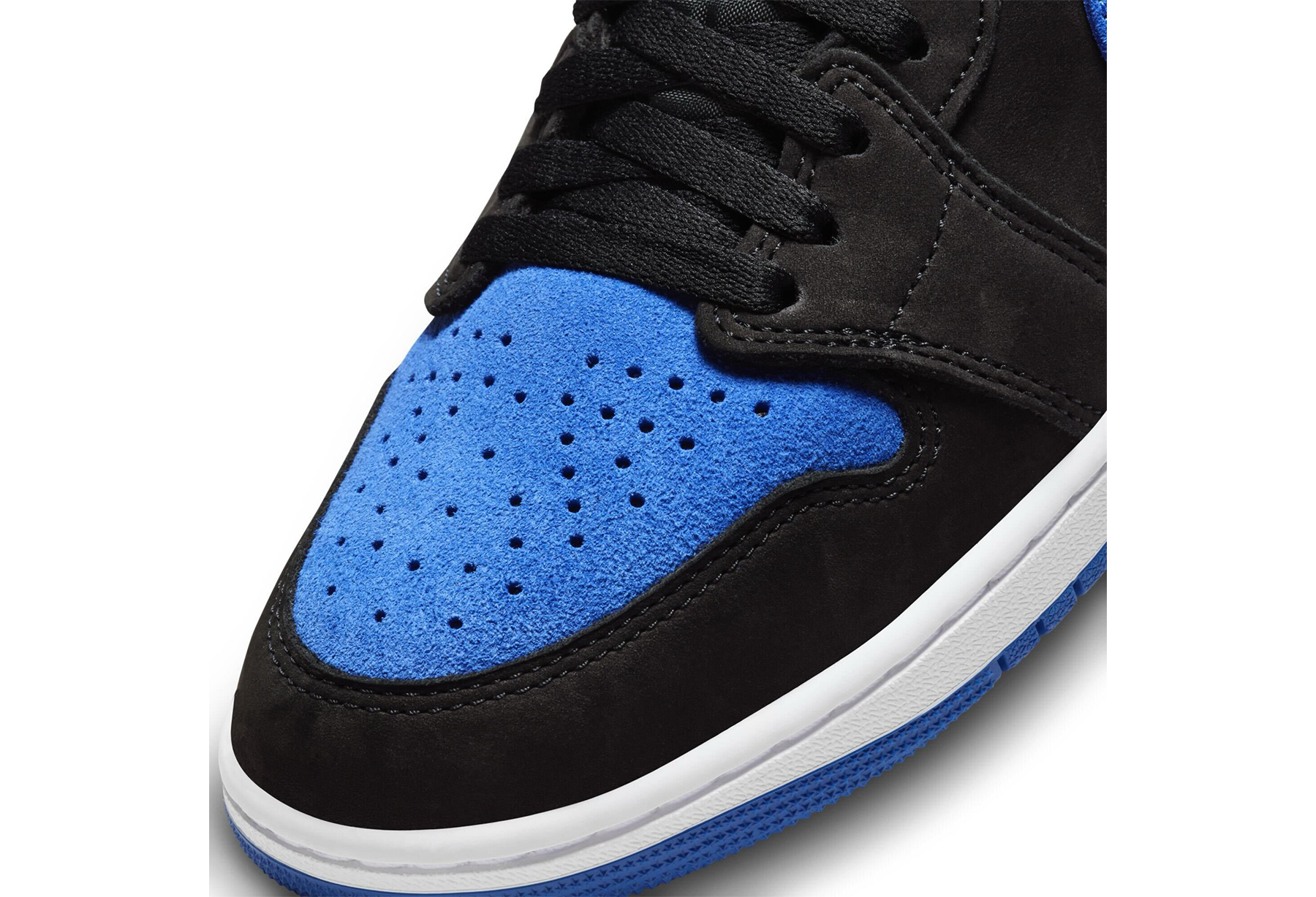 Air Jordan 1 High 'Reimagined Royal' (2023) Black/Royal Blue/White sneaker – authenticated on KLEKT