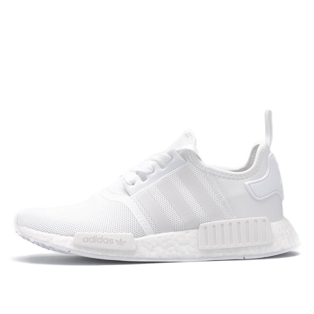 Adidas NMD R1 Triple White sneaker – authenticated on KLEKT