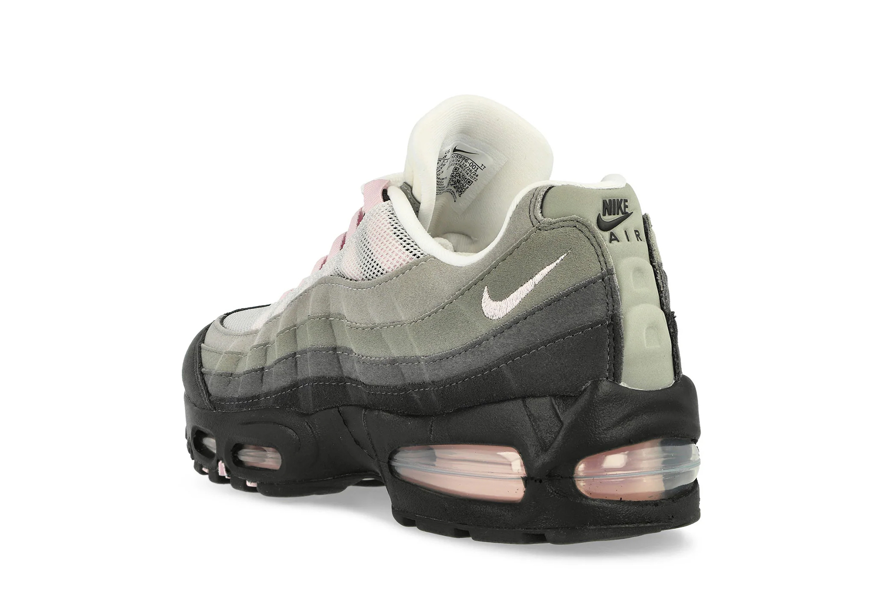 Nike Air Max 95 OG WMNS 'Pink Foam' (2025) Black/Pink Foam/White/Reflective sneaker – authenticated on KLEKT