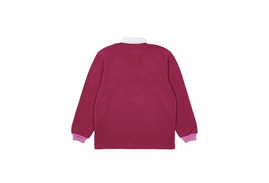 Palace Fleece Rugby Crimson Pink (FW21) PINK sneaker – authenticated on KLEKT