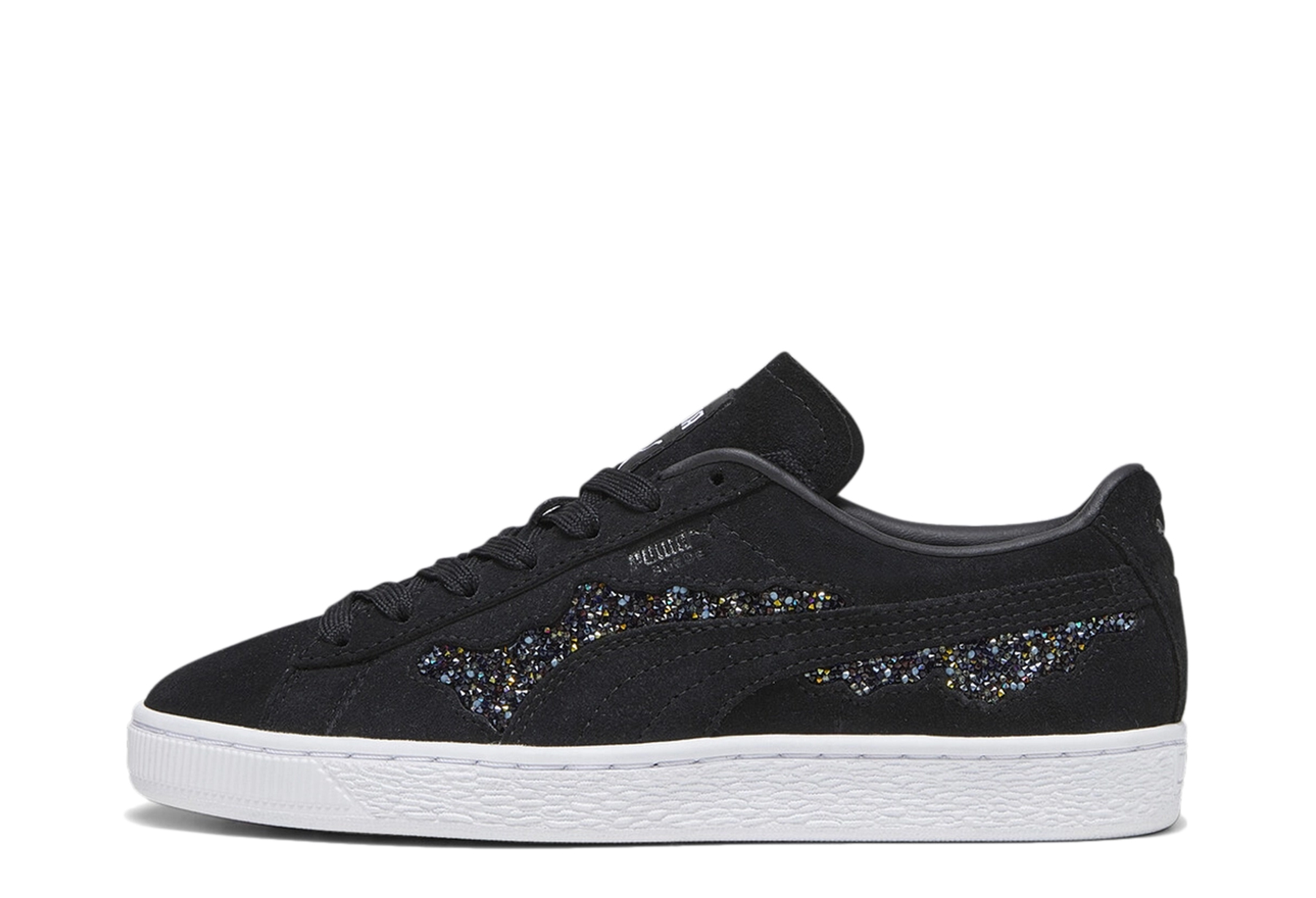 Puma x Swarovski Suede WMNS 'Black' (2024) Black/White sneaker – authenticated on KLEKT