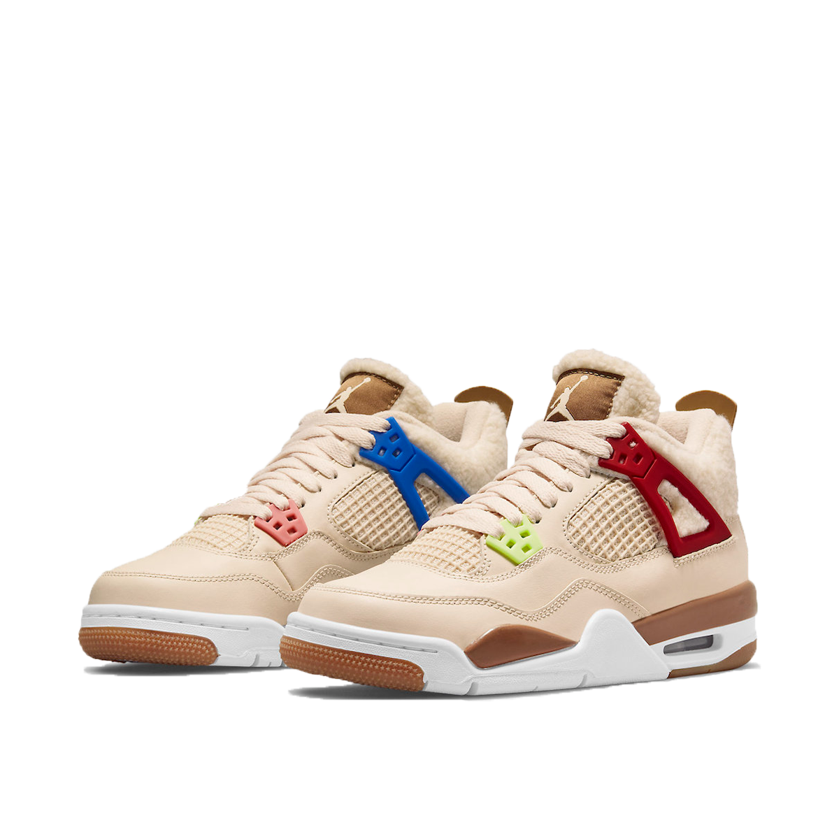 Air Jordan 4 Retro Where The Wild Things Are (GS) (2021) PEARLY WHITE/DRIFTWOOD/SAIL/UNIVERSITY RED-HEMP-BARELY VOLT sneaker – authenticated on KLEKT