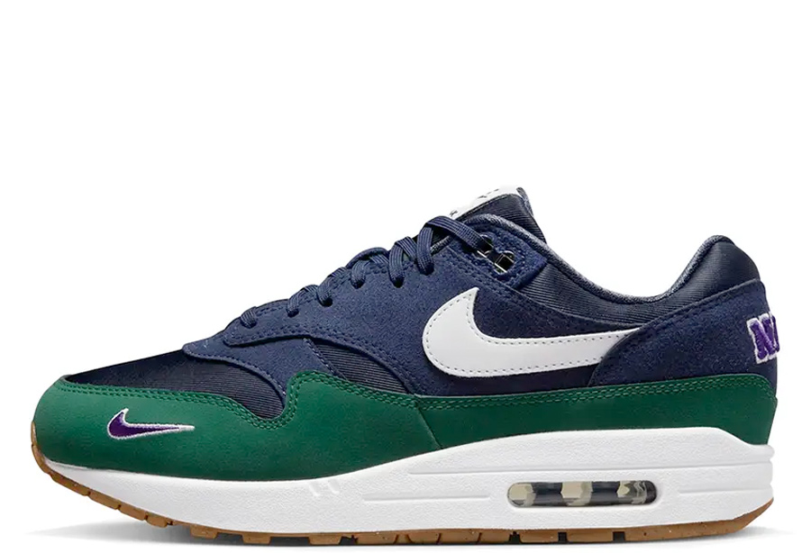 Nike Air Max 1 '87 QS WMNS 'Obsidian' (2022) Green/Blue/White sneaker – authenticated on KLEKT