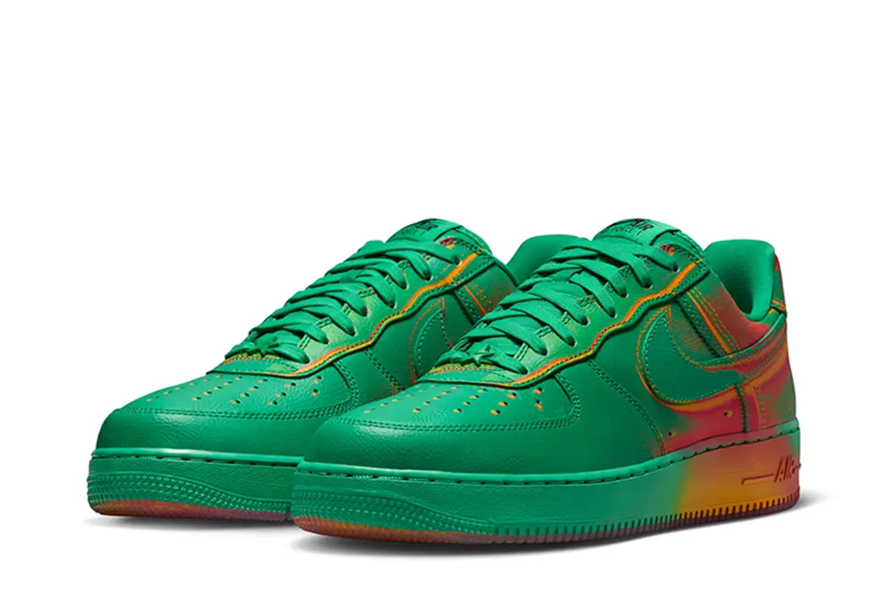Nike Air Force 1 Low 'Spray Paint' (2026) GREEN sneaker – authenticated on KLEKT
