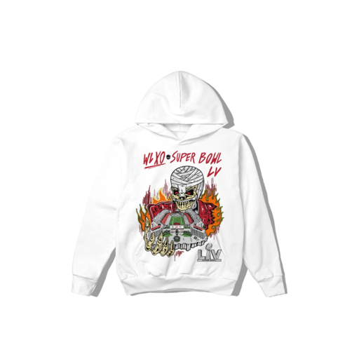 The Weeknd - Warren Lotas XO Pullover Hood White (SS21) 