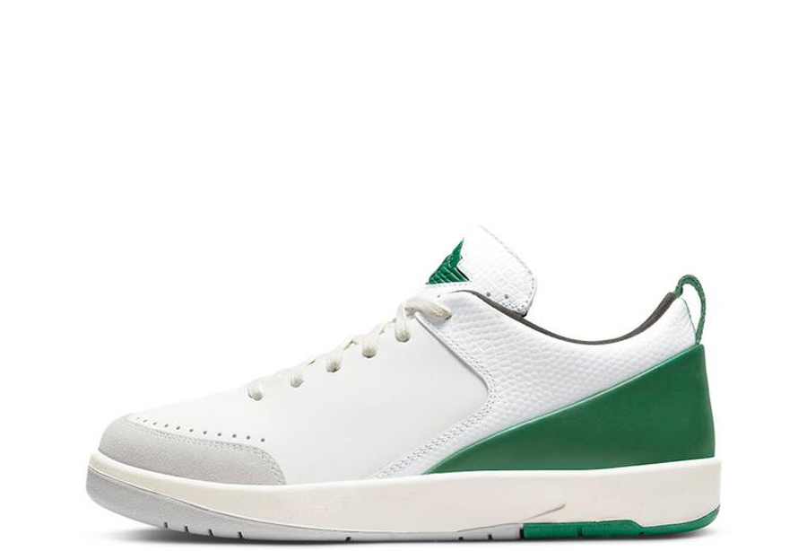 Air Jordan 2 x Nina Chanel Abney Low WMNS 'White Green' (2022)  White/Malachite-Neutral Grey-Sail-Malachite sneaker – authenticated on KLEKT