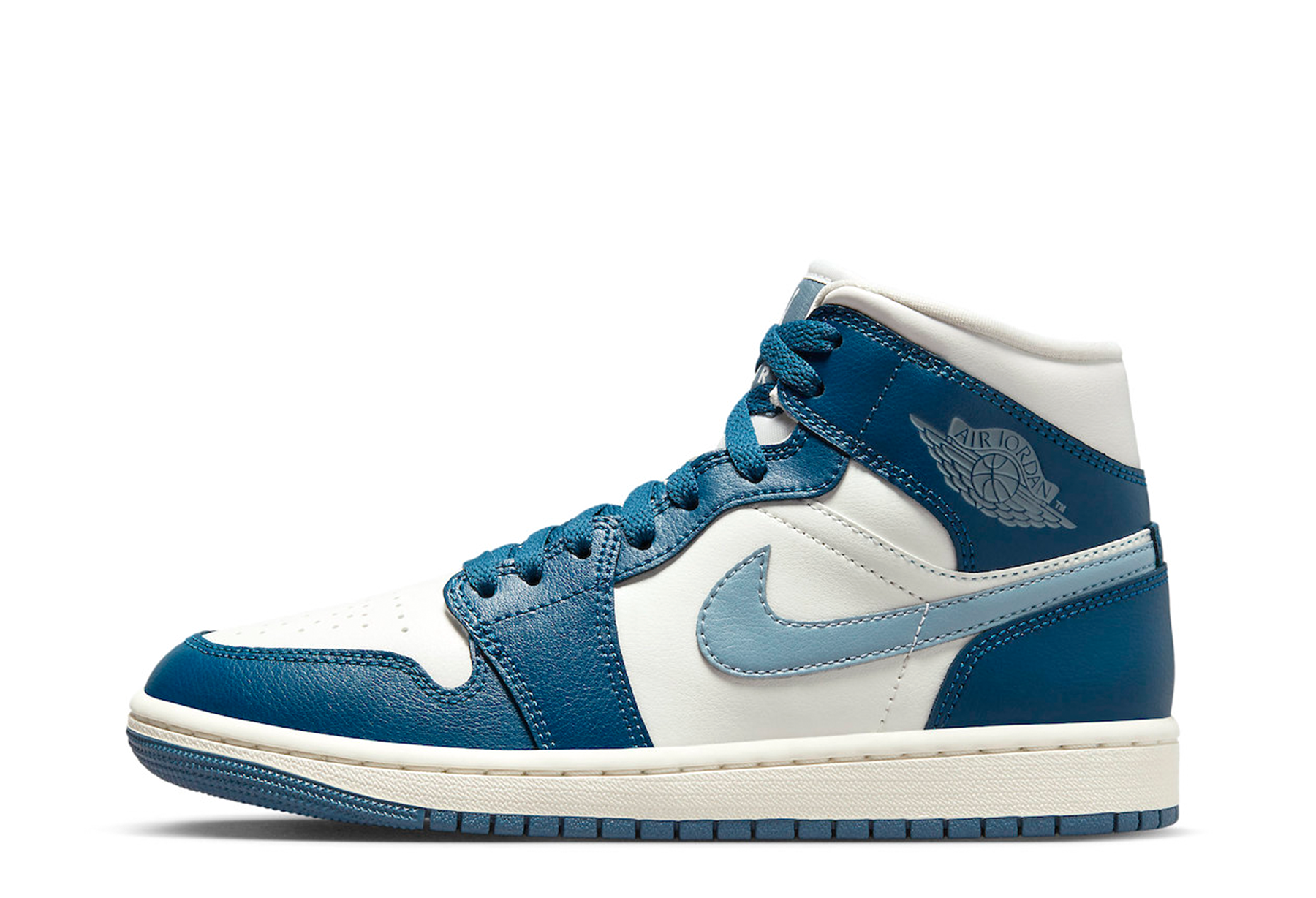 Air Jordan 1 Mid WMNS 'Sky J French Blue' (2023) Sky J French Blue/Ozone Blue-Sail sneaker – authenticated on KLEKT