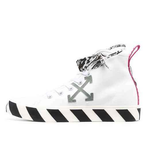 Off White Vulc Mid Top Sneaker White Grey Pink (2021)