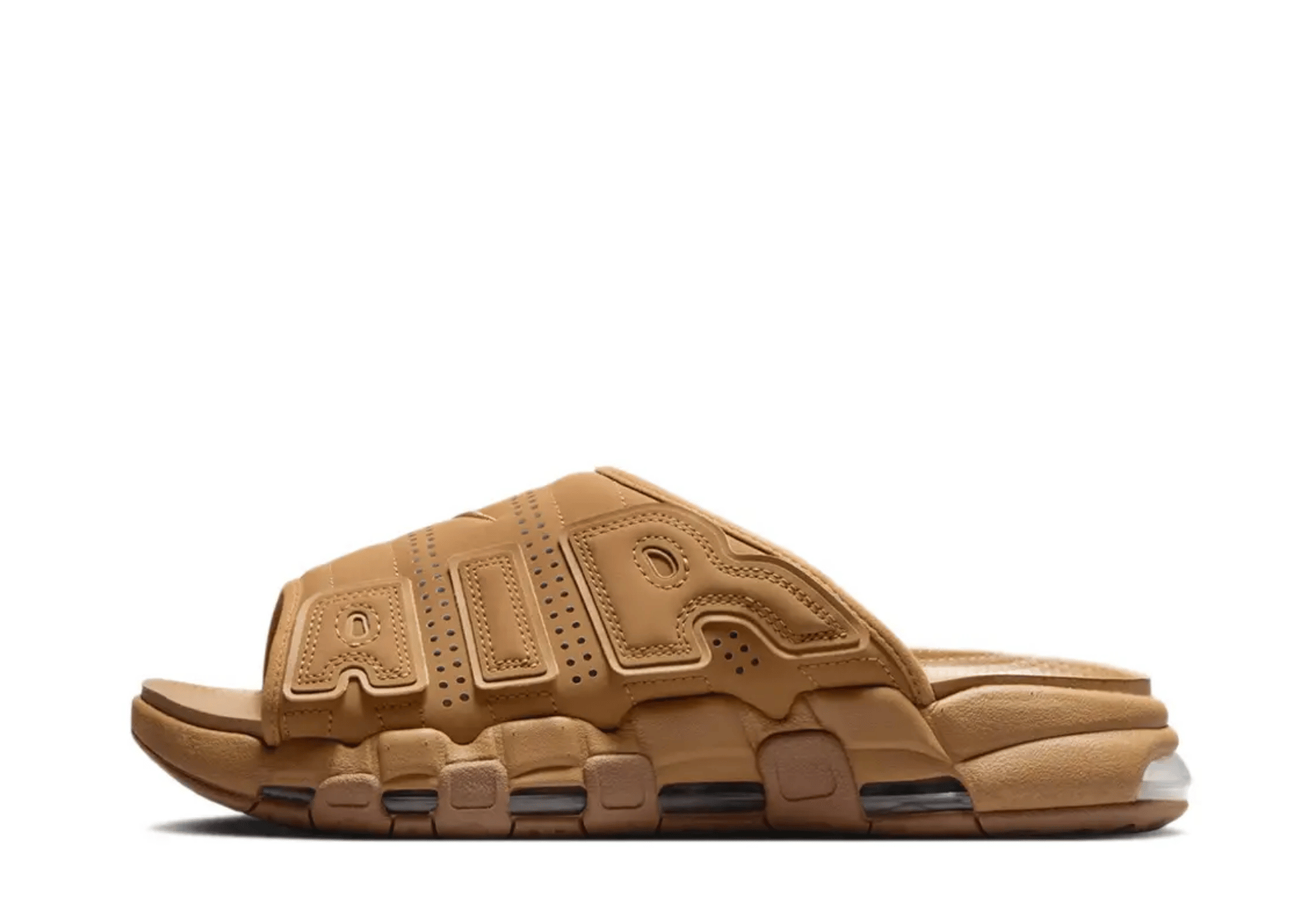Nike Air More Uptempo Slide 'Flax' (2025) photo 1