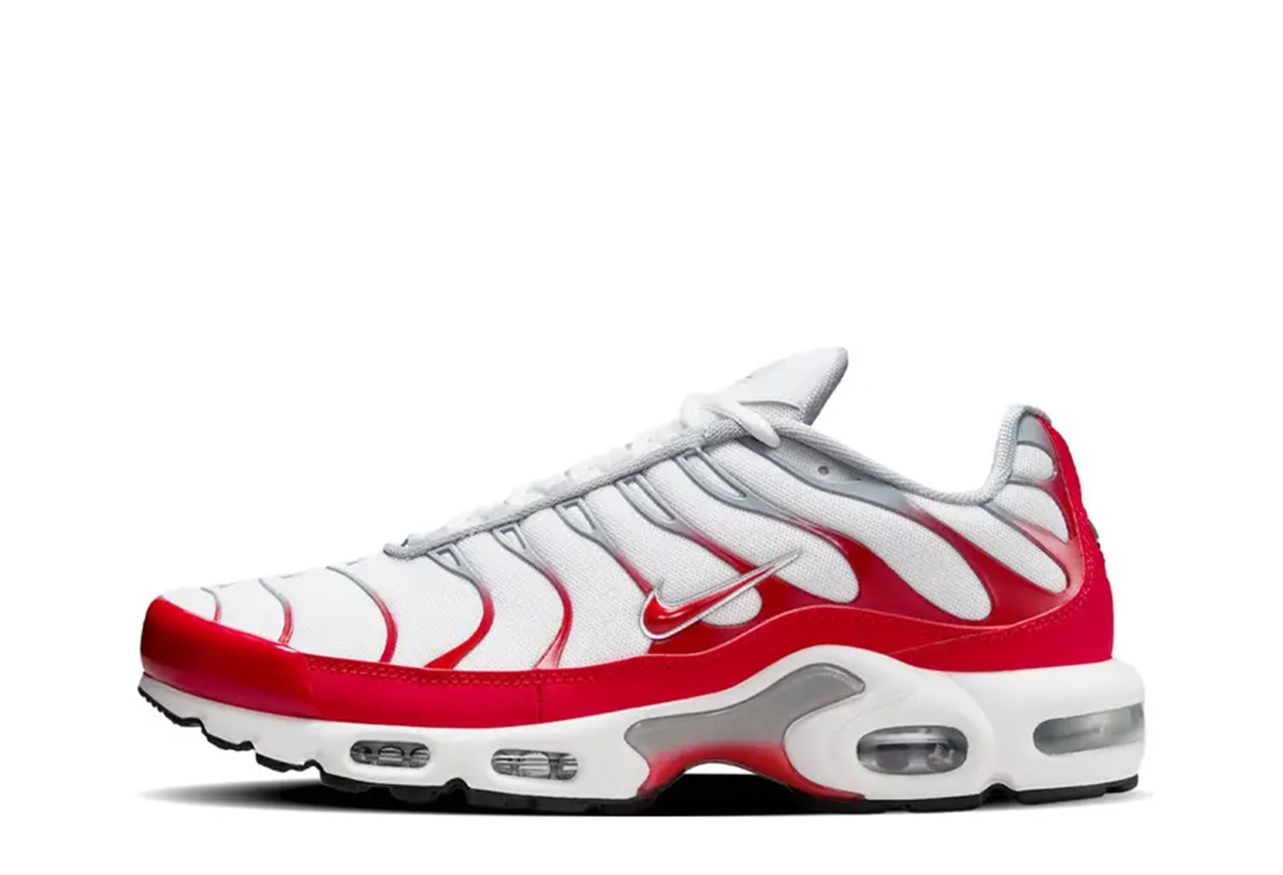 Nike TN Air Max Plus 'White University Red' (2025) RED sneaker – authenticated on KLEKT