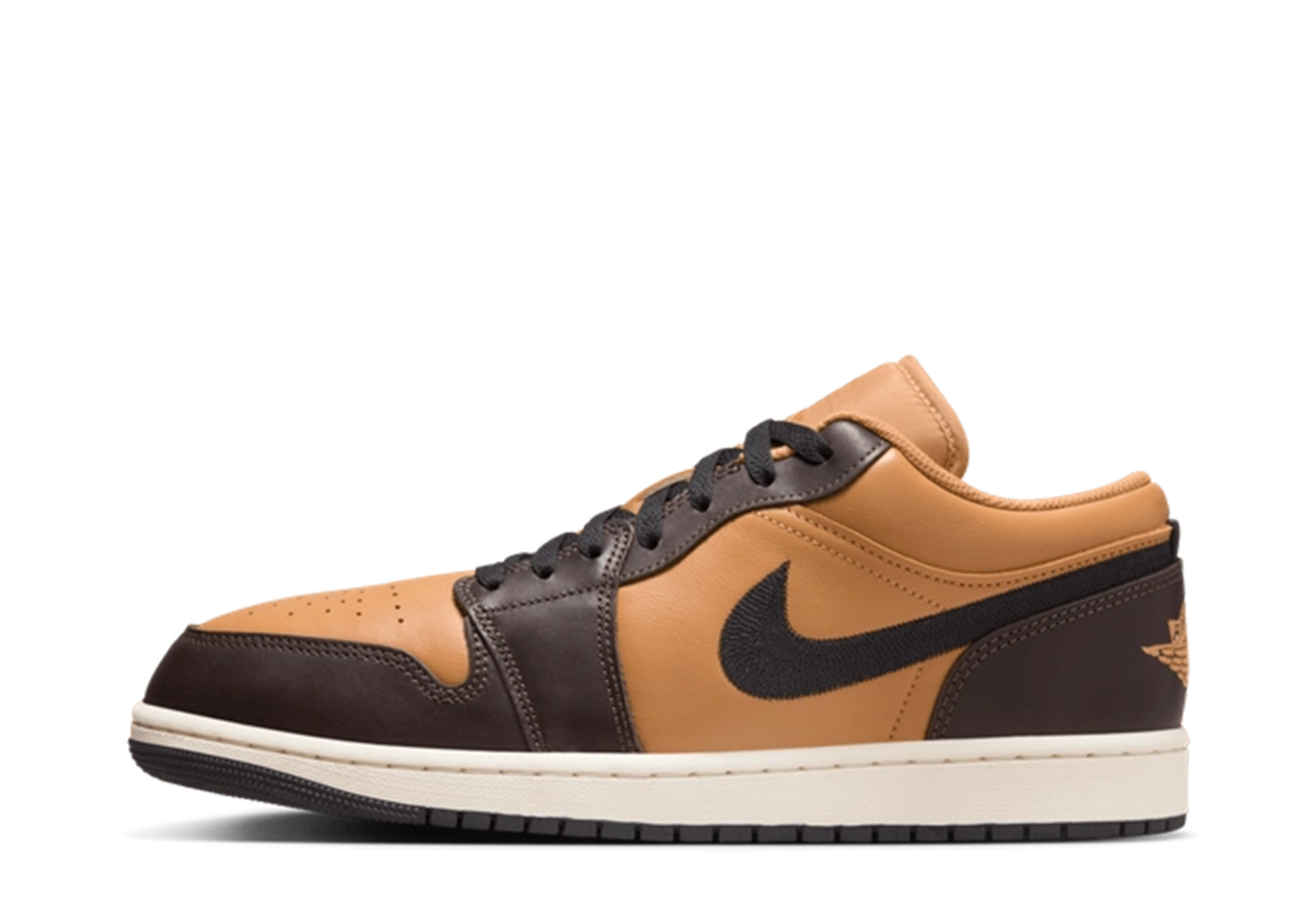Air Jordan 1 Low SE 'Flax' (2024) Flax/Baroque Brown sneaker – authenticated on KLEKT