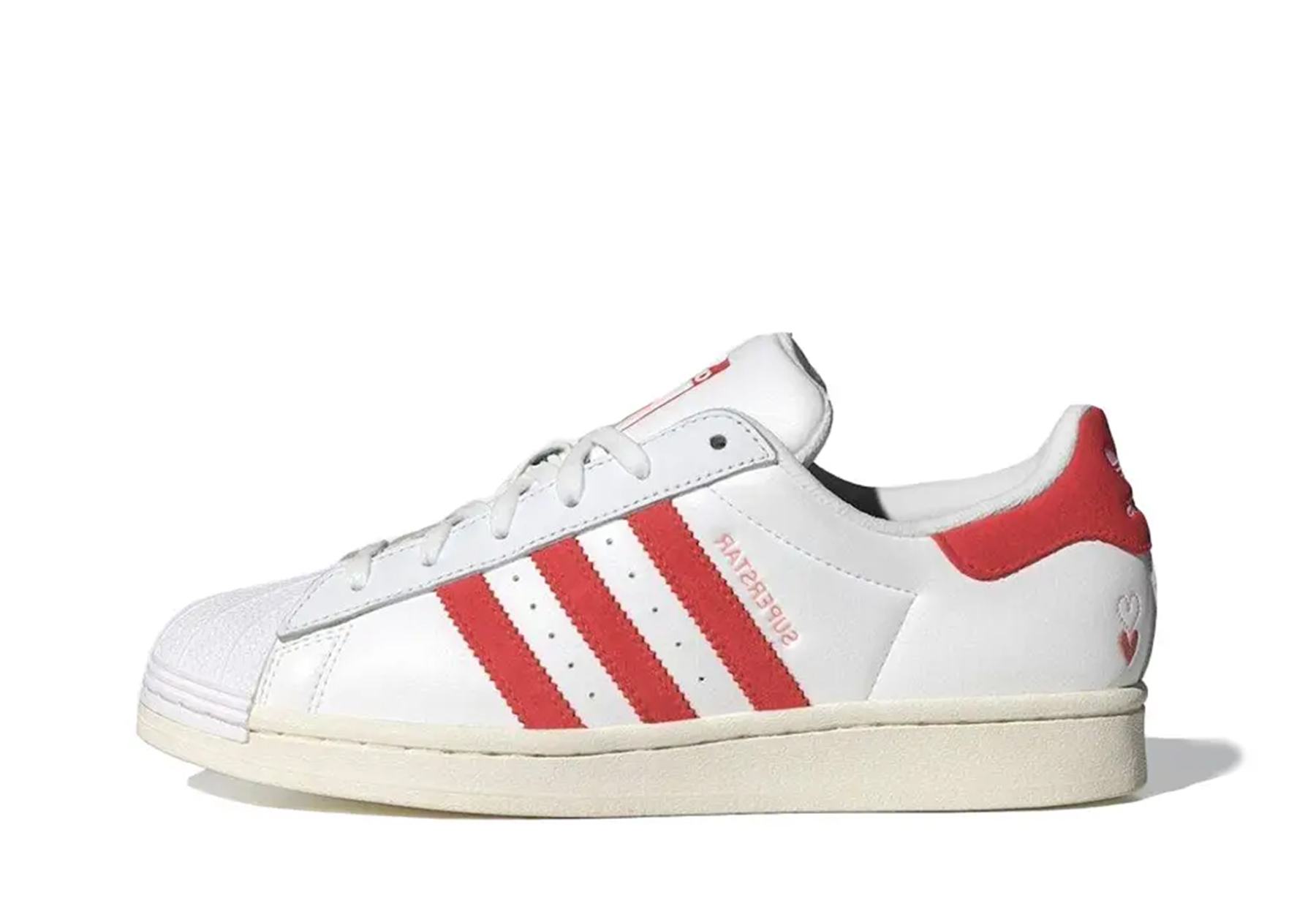Adidas Superstar WMNS 'Valentines Day 2024' (2024) WHITE/RED sneaker – authenticated on KLEKT