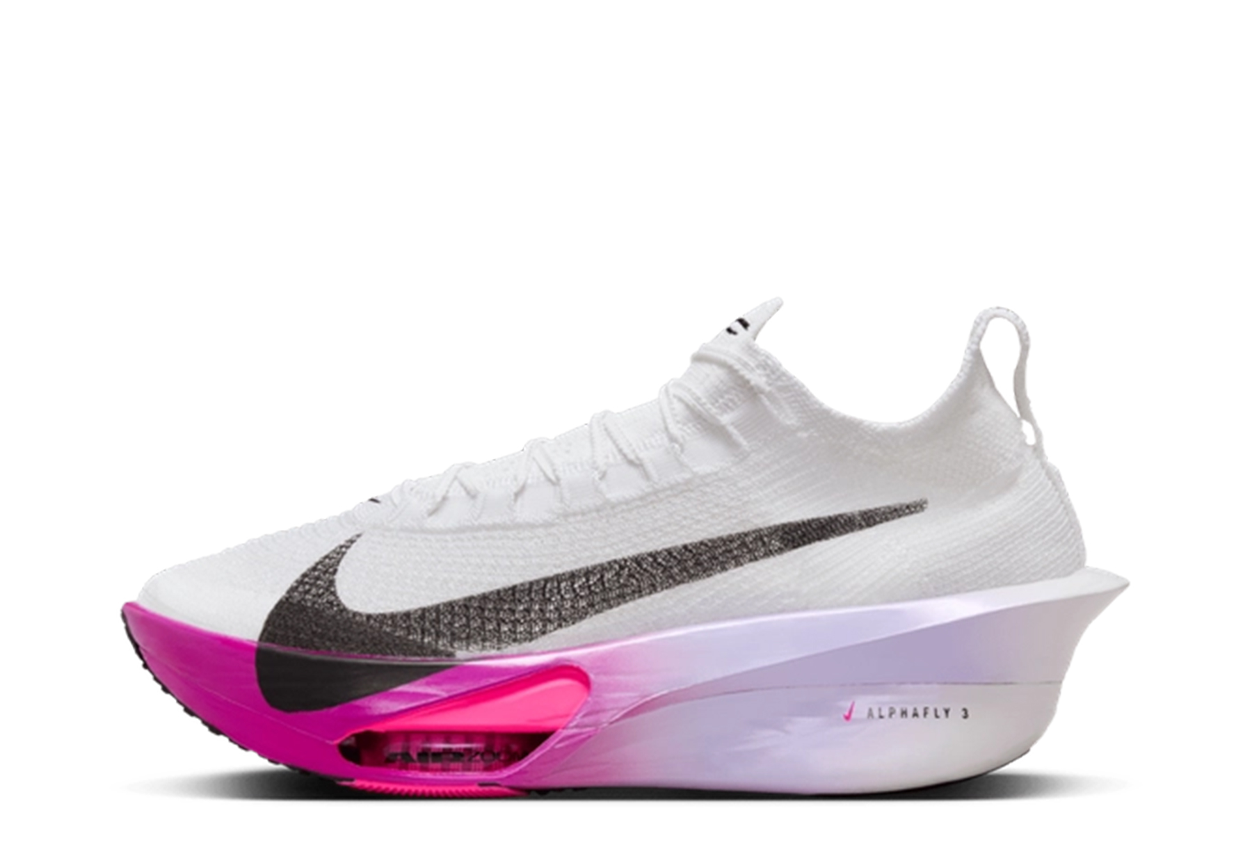 Nike Air Zoom Alphafly NEXT% 3 'White & Vivid Grape' (2024) White/Purple Agate/Vivid Grape/Black sneaker – authenticated on KLEKT