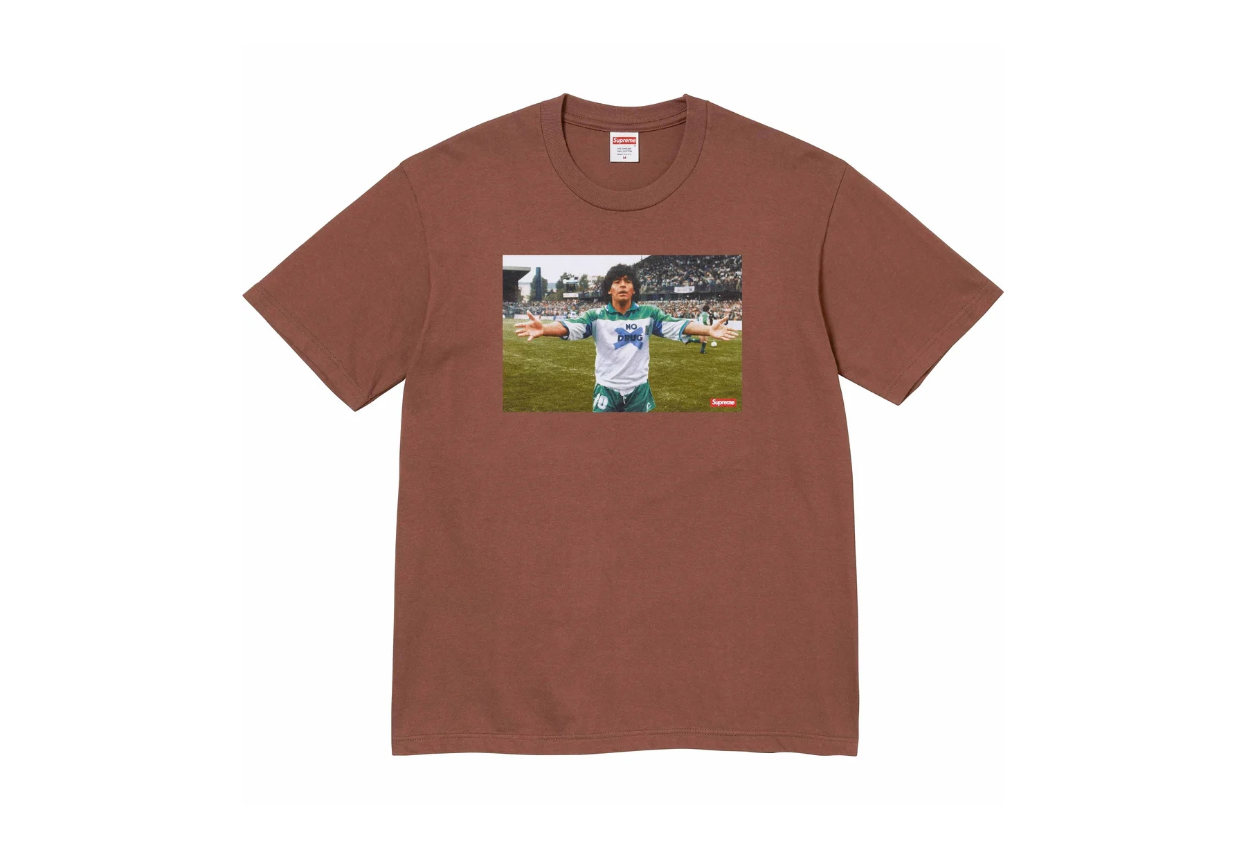 Supreme Maradona Tee Brown (SS24) BROWN sneaker – authenticated on KLEKT