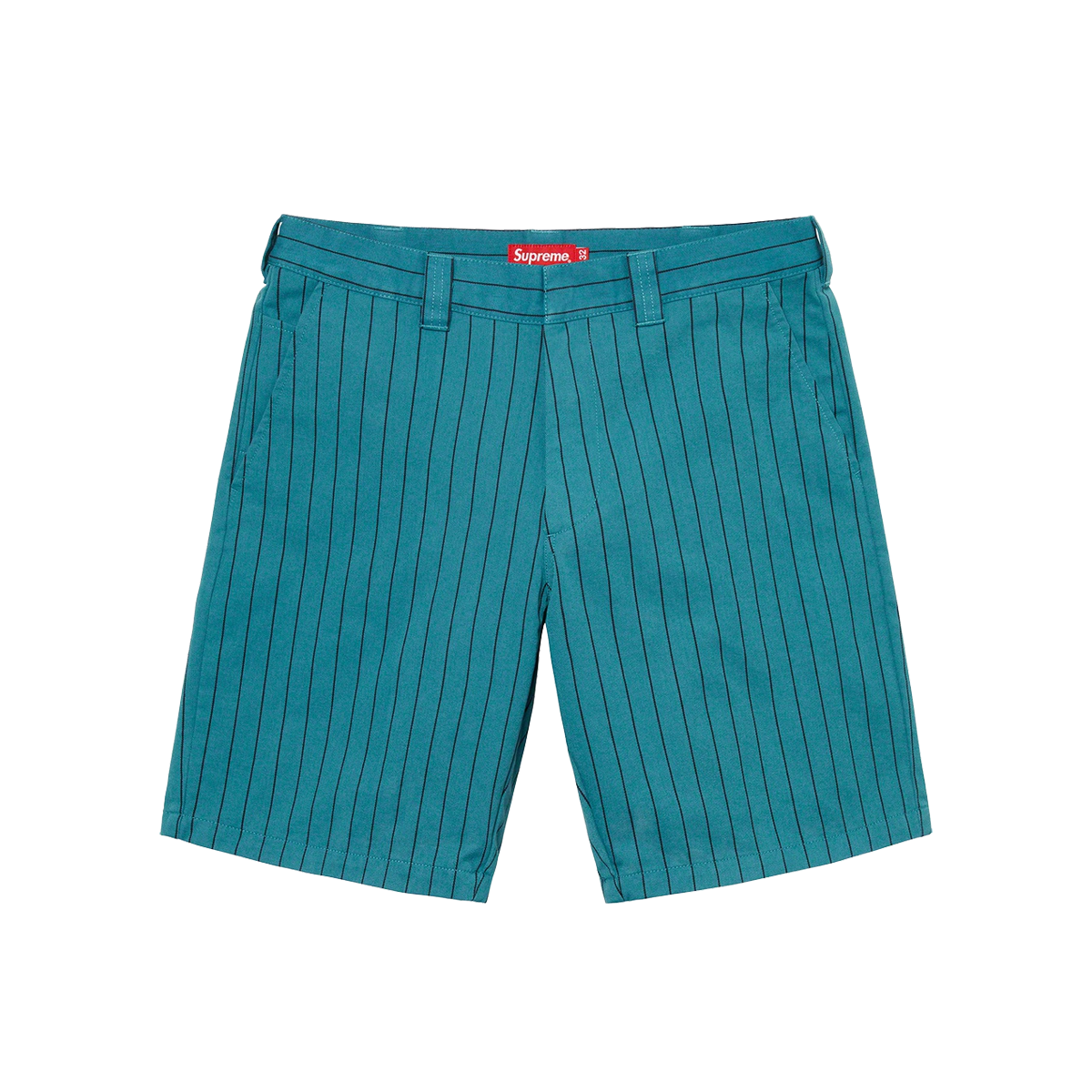 Supreme Work Short Teal Stripe (SS21) TEAL STRIPE sneaker – authenticated on KLEKT