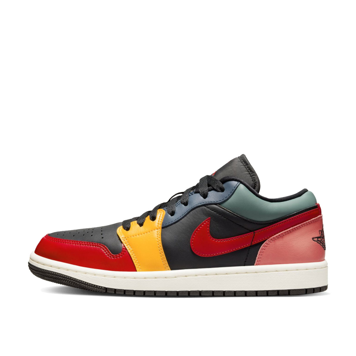 Air Jordan 1 Low WMNS SE Black Multi-Color (2022) sneaker – authenticated on KLEKT