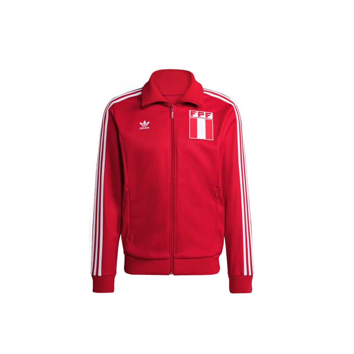 Adidas Track Jacket Peru 'Red' sneaker – authenticated on KLEKT
