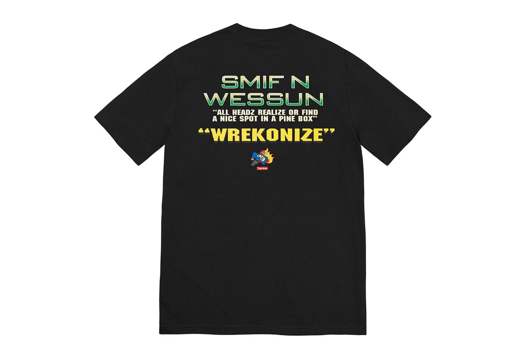 Supreme x Duck Down Music Dah Shinin' Tee Black (FW22) BLACK sneaker – authenticated on KLEKT