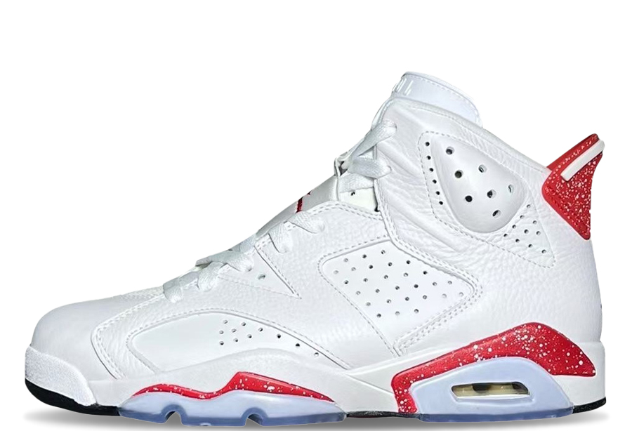 Air Jordan 6 Red Oreo (2022) white/red sneaker – authenticated on KLEKT