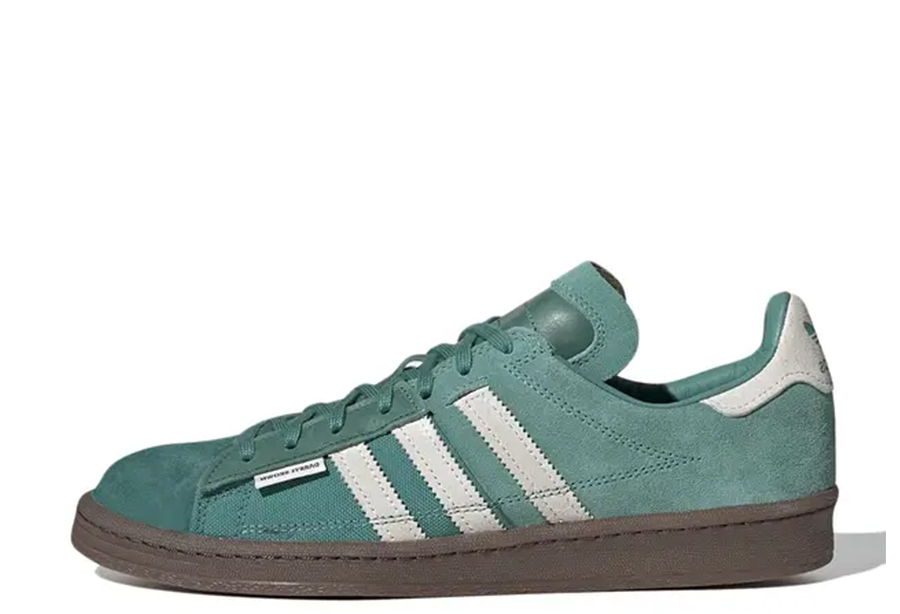 Adidas x Darryl Brown Campus 80 Green (2022) JADE/FOREST/OFF WHITE sneaker – authenticated on KLEKT