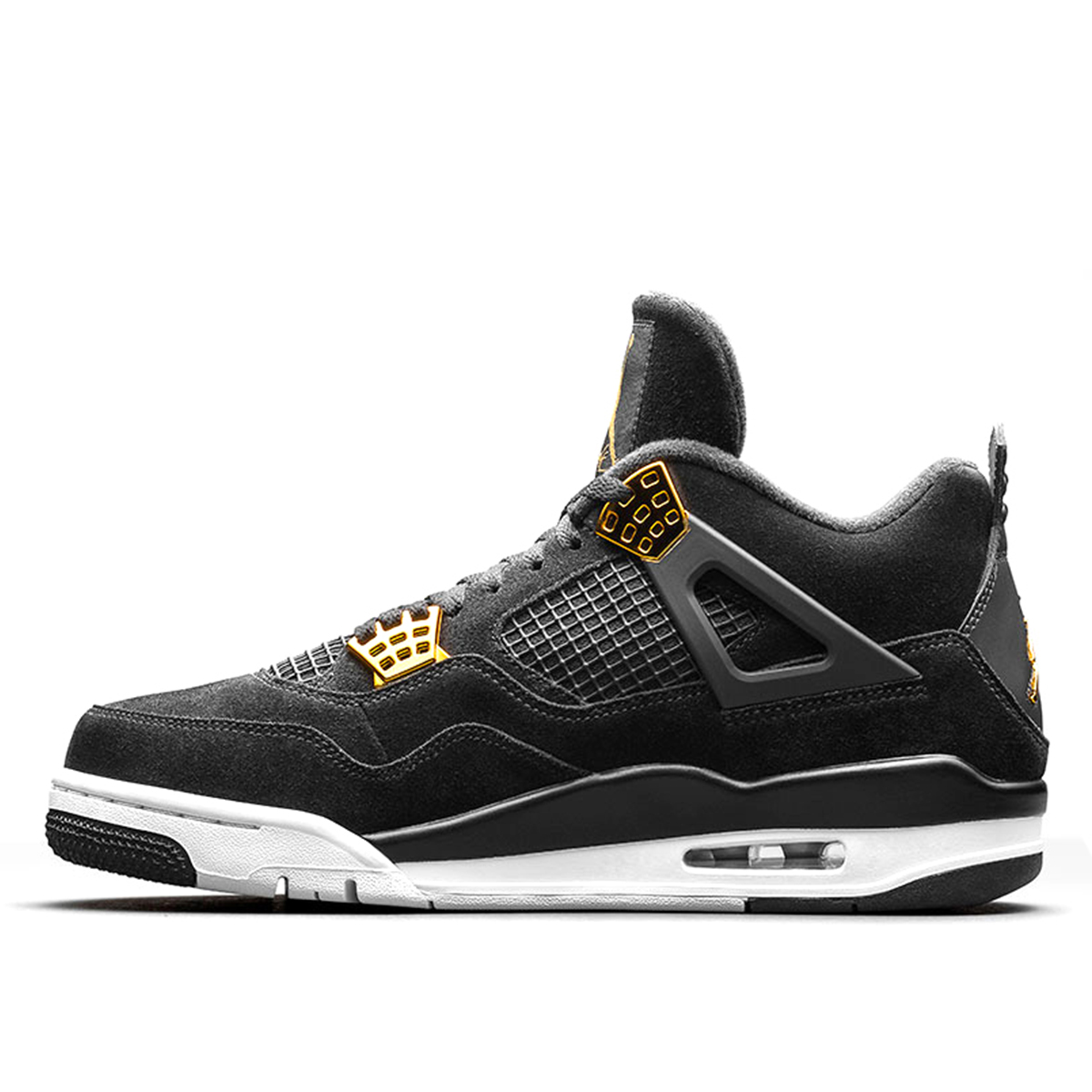 Air Jordan 4 Retro Royalty 2017 BLACK sneaker – authenticated on KLEKT
