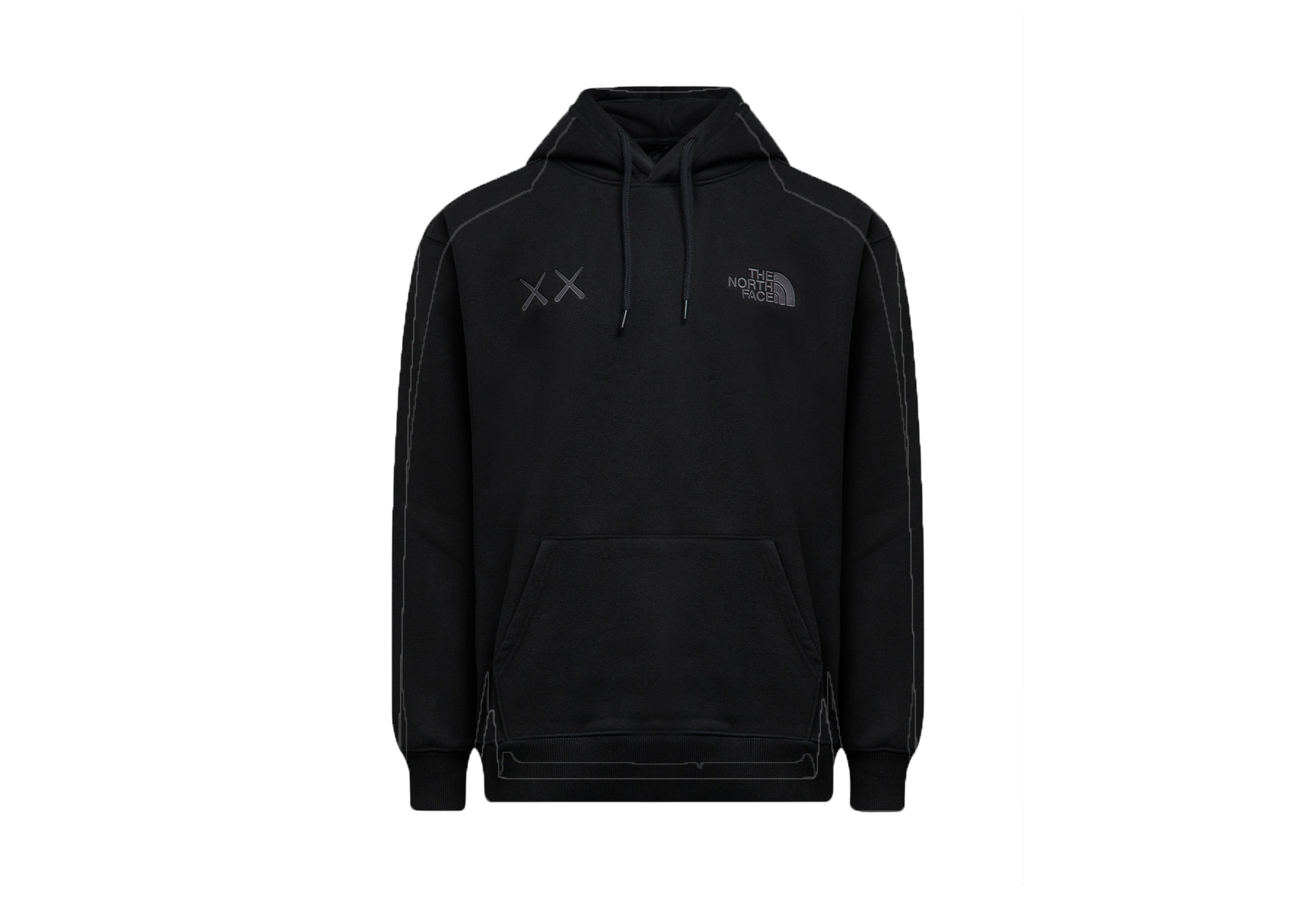 The North Face x KAWS XX Hoodie Black (FW22) BLACK sneaker – authenticated on KLEKT