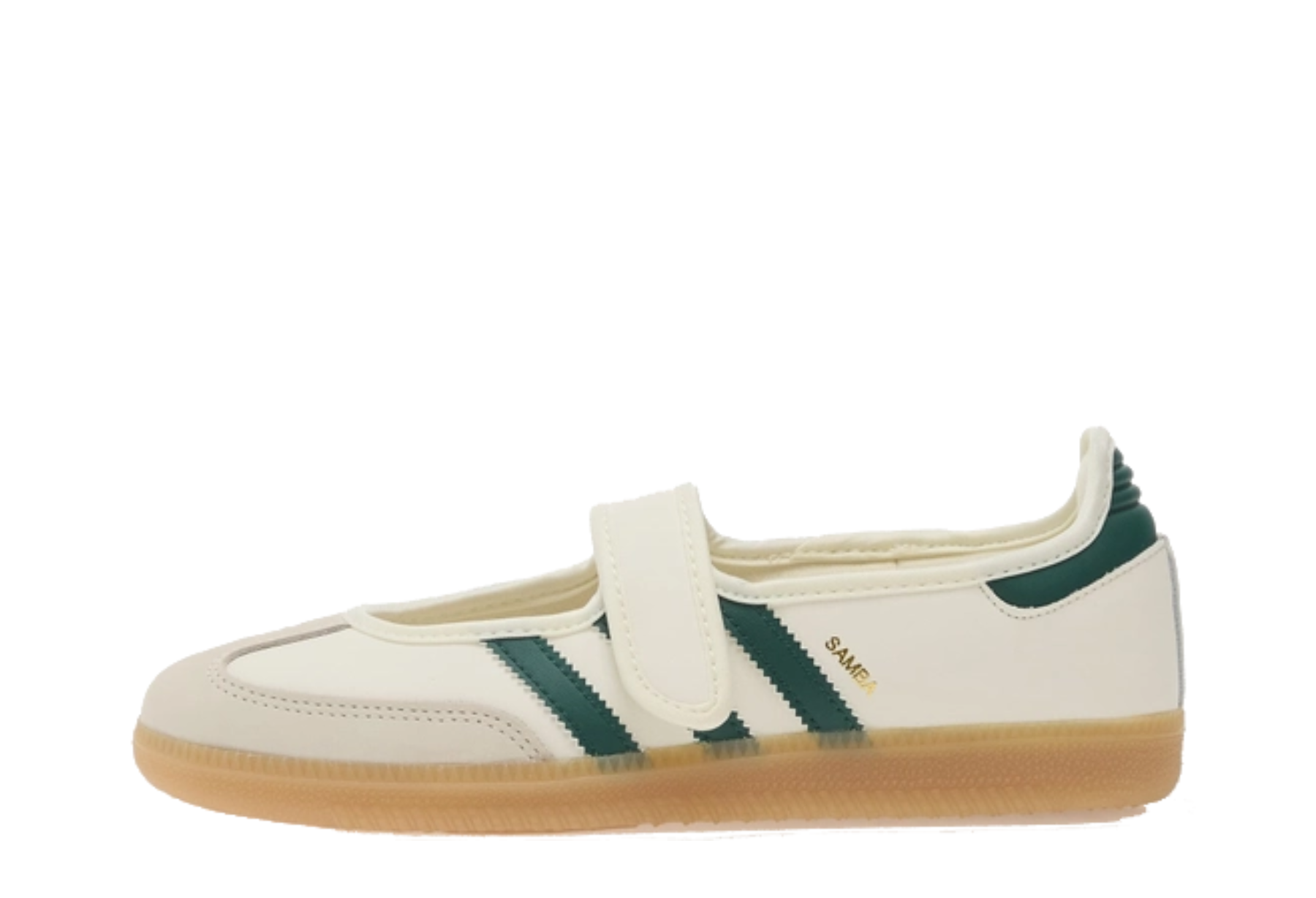 Adidas Samba Jane W Off White (2026) Off White / Collegiate Green / Gold Metallic sneaker – authenticated on KLEKT
