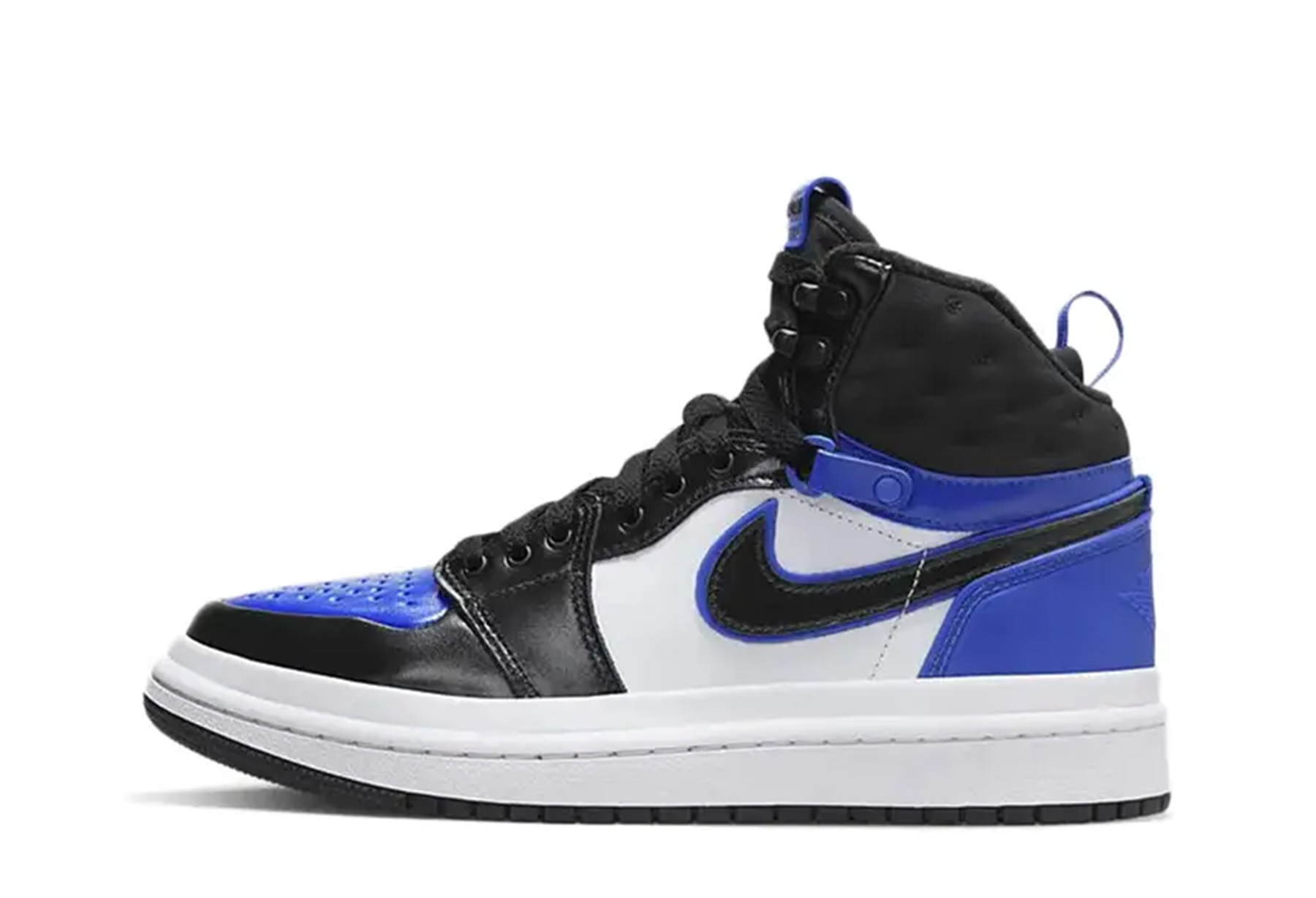 Air Jordan 1 Acclimate WMNS Royal Toe (2022) BLACK/BLUE-WHITE sneaker – authenticated on KLEKT