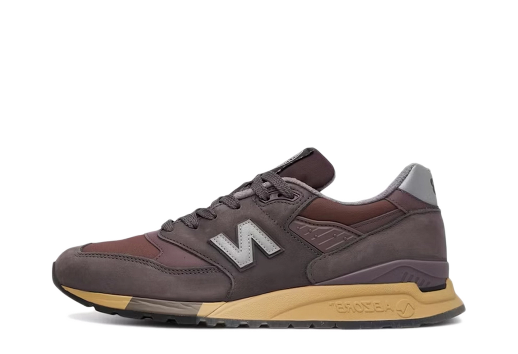 New Balance x Stone Island 998 Made in USA 'Mauve' (2025) Mauve/Deep Plum/Copper Maroon sneaker – authenticated on KLEKT