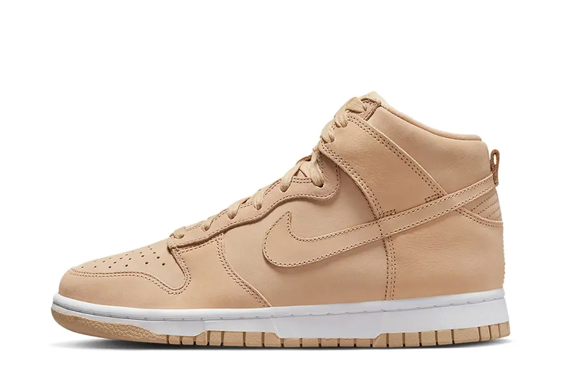 Nike Dunk High WMNS Vachetta Tan (2022) Vachetta Tan/White sneaker – authenticated on KLEKT