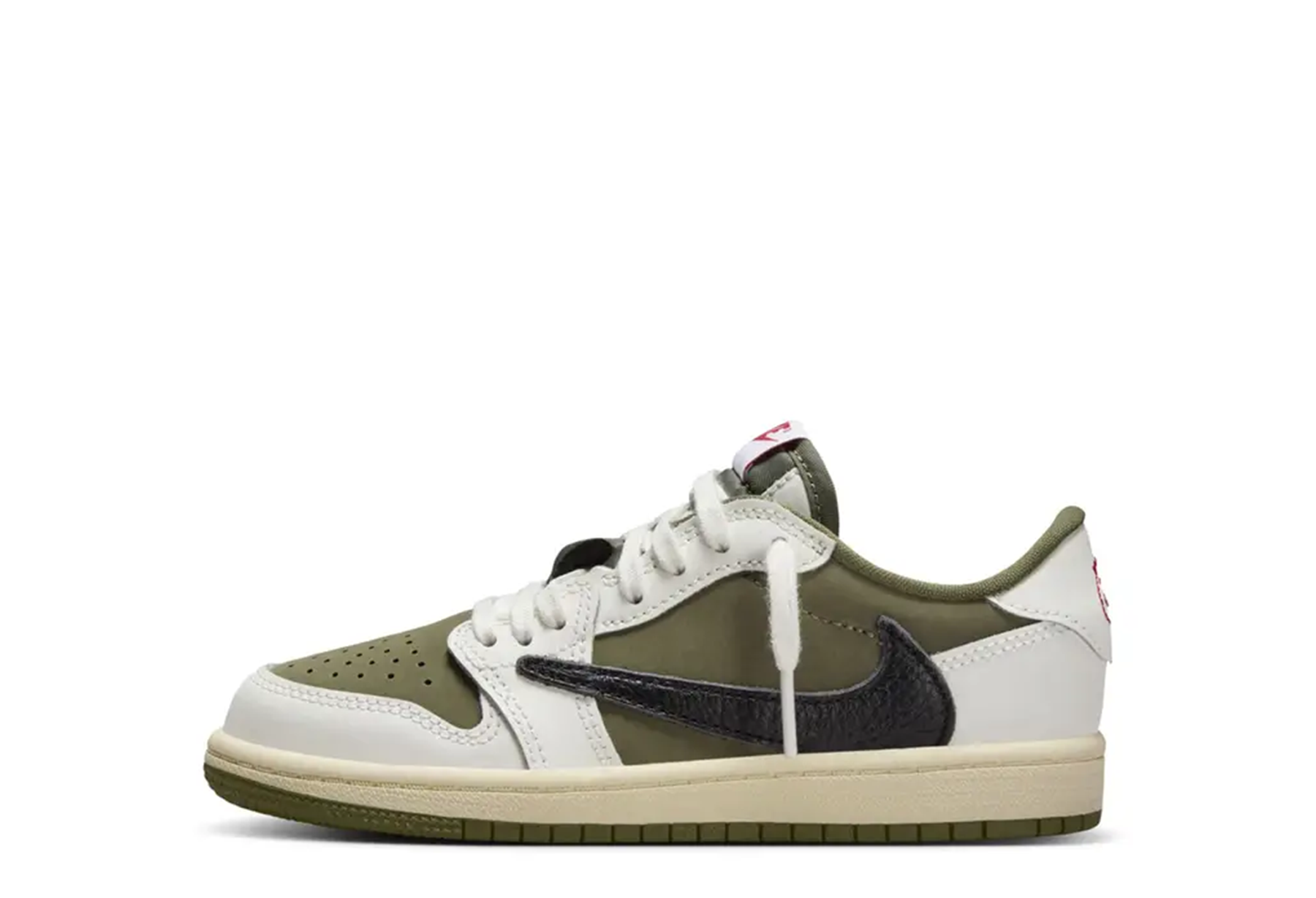 Air Jordan x Travis Scott 1 Low PS 'Medium Olive' (2024) GREEN sneaker – authenticated on KLEKT